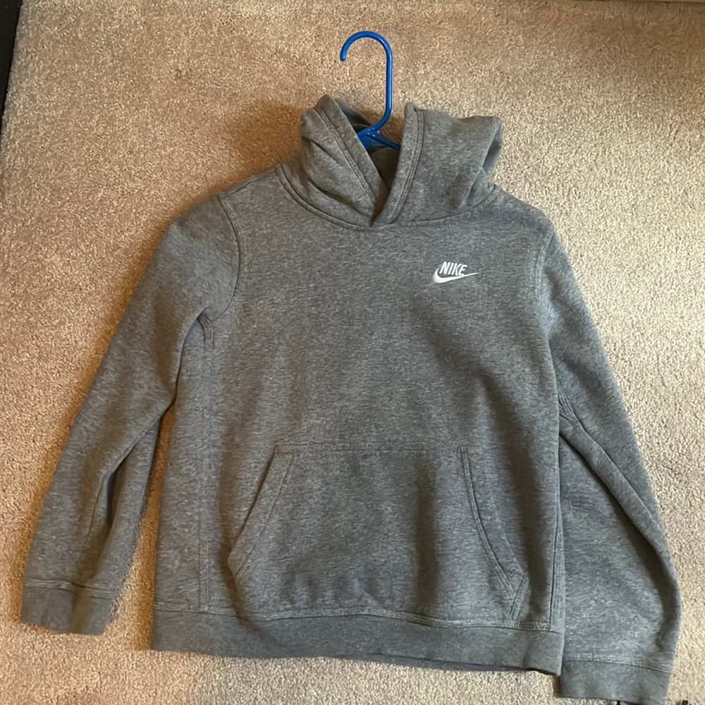 Youth medium grey Nike Hoodie